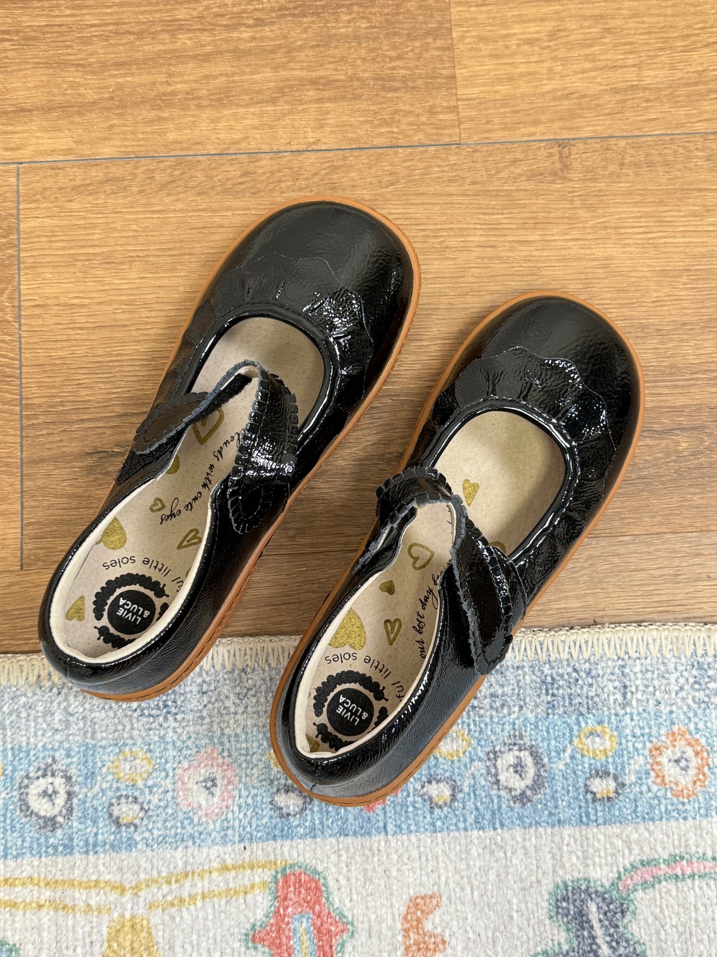 Livie and Luca Ruche Classic Mary Jane