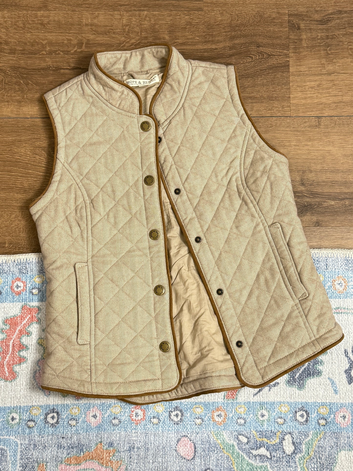 Hope and Henry 12Y Quilted Vest