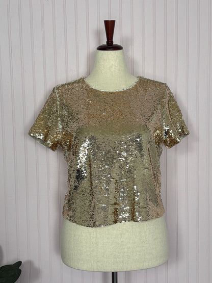 Ark & Co M Sequin Top