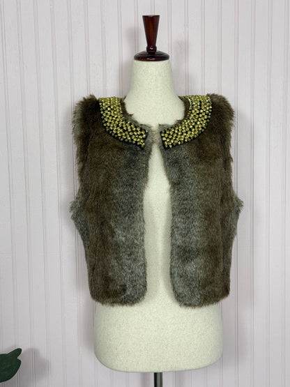Gianni Bini S Faux Fur Vest