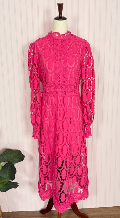 Crochet Lace L Dress