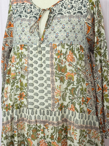 Self Contrast L Midi Dress